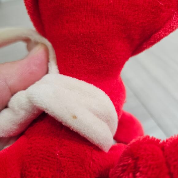 Commonwealth Red Dog Plush blood hound basset love valentines droopy vintage - Picture 7 of 9